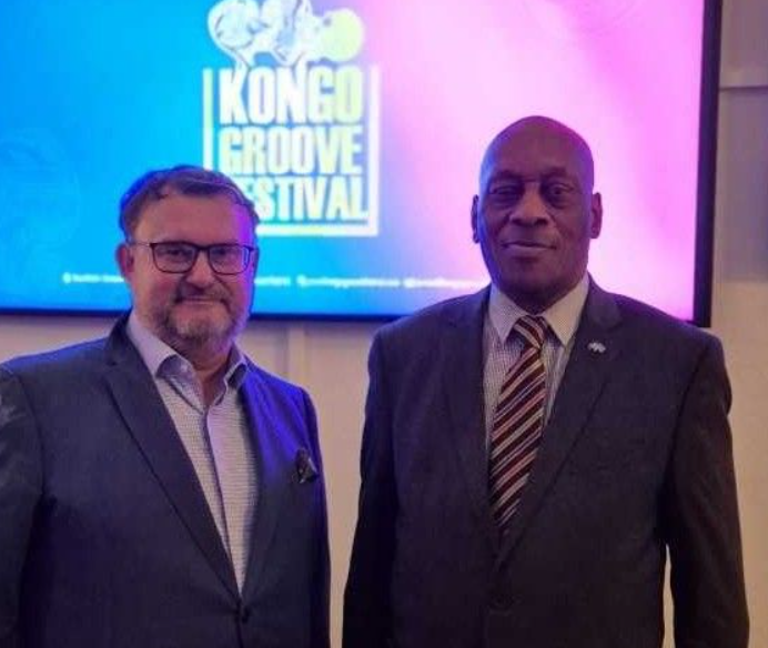 SWEACC at the opening of Kongo Groove Festival